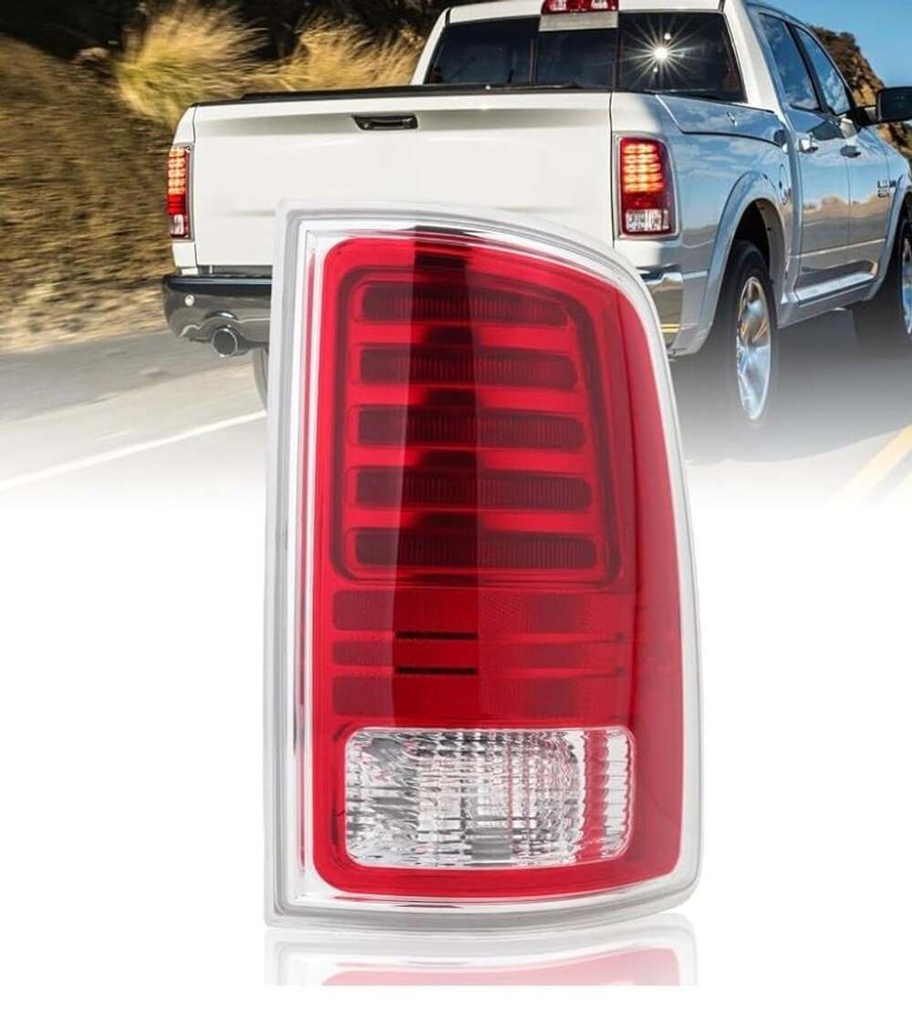 Dodge Ram 1500 2500 3500 LED Tail Light Passenger Right Side 2013-2018
